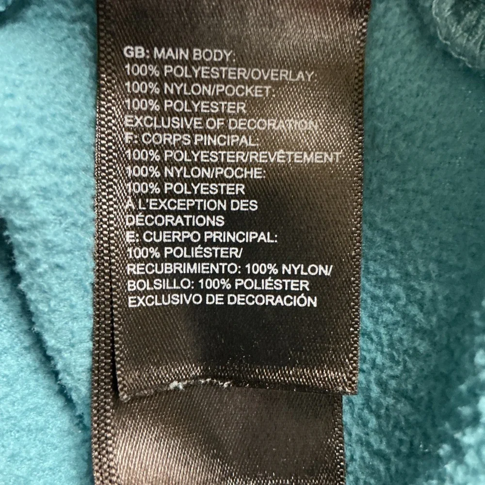 The North Face TKA Kataka Fleece Mens Large Blue NF0A52ZY Quarter Zip